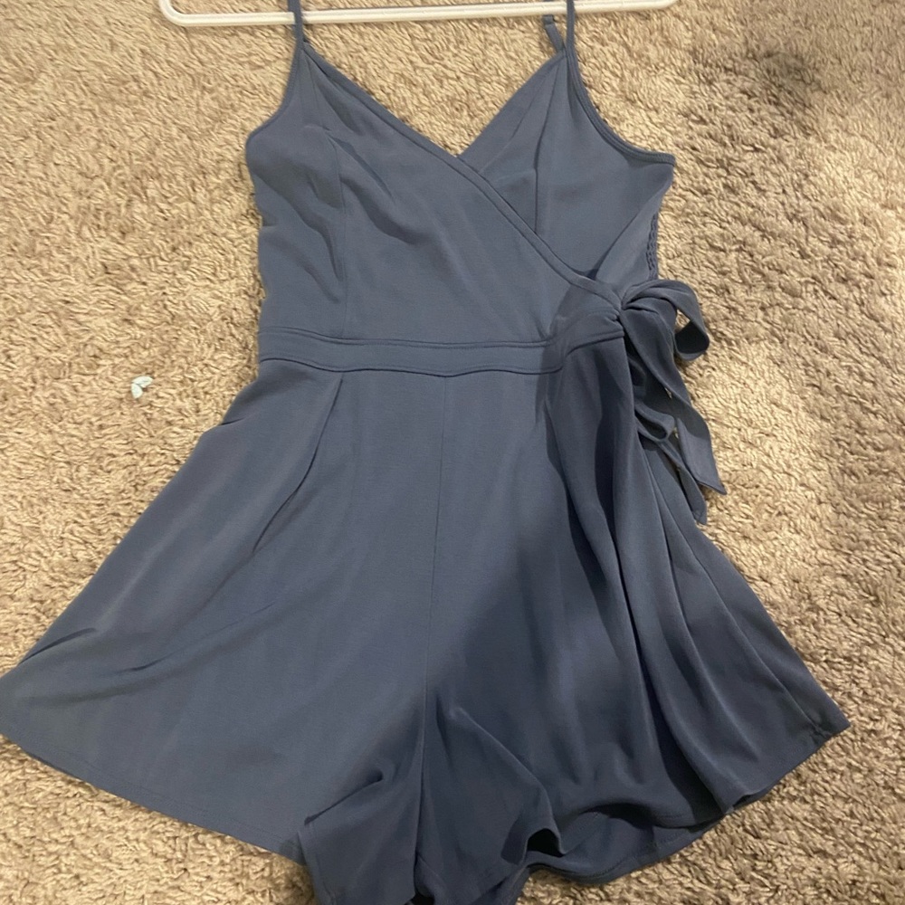 Adorable blue romper